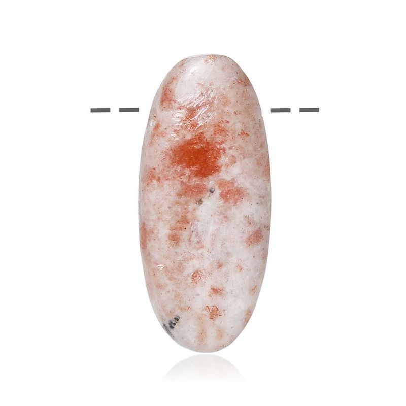 Sonnenstein Oval gebohrt
