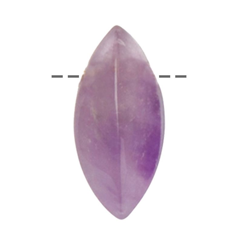 Navette groß |  Amethyst