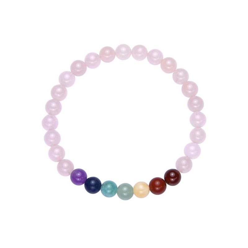 Chakra Armband Rosenquarz (Kinder) Chakra Armband Rosenquarz (Kinder)