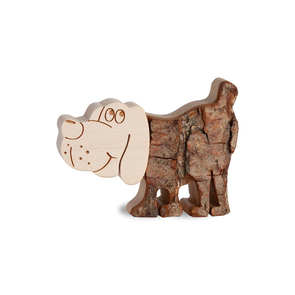 Hund aus Holz