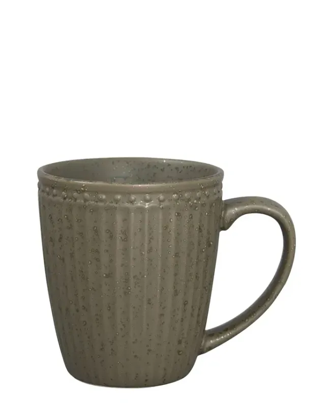 Steingut Tasse Alice | olivegrün Steingut Tasse Alice | olivegrün