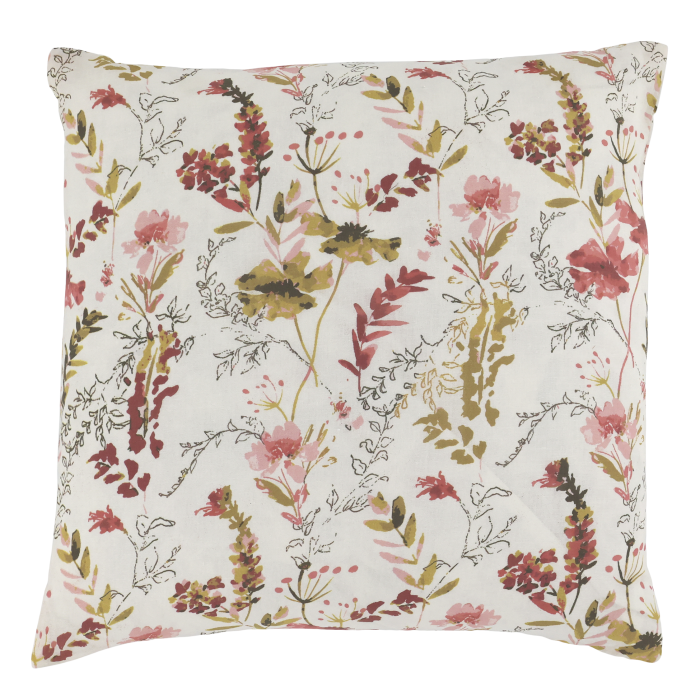 Kissenbezug 50x50 mit Wildblumen Kissenbezug 50x50 mit Wildblumen