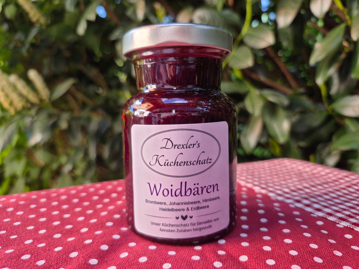 Marmelade | Woidbären | Brombeere, Himbeere, Heidelbeere, Erdbeere, Johannisbeere