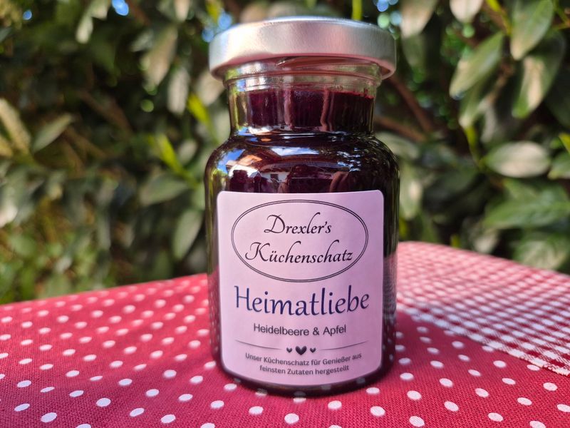 Marmelade | Heimatliebe | Heidelbeere & Apfel Marmelade | Heimatliebe | Heidelbeere & Apfel