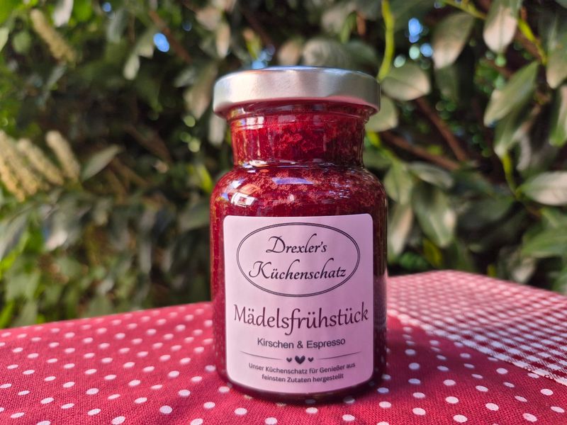 Marmelade | Mädelsfrühstück | Kirsche & Espresso Marmelade | Mädelsfrühstück | Kirsche & Espresso