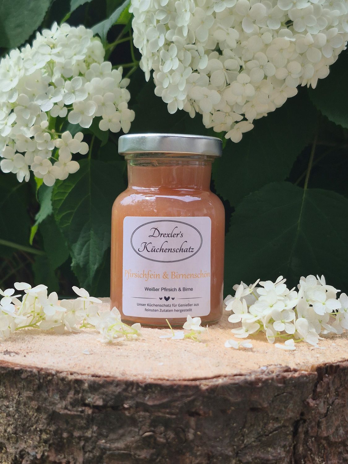 Marmelade | Pfirsichfein & Birnenschön | Weißer Pfirsich und Birne