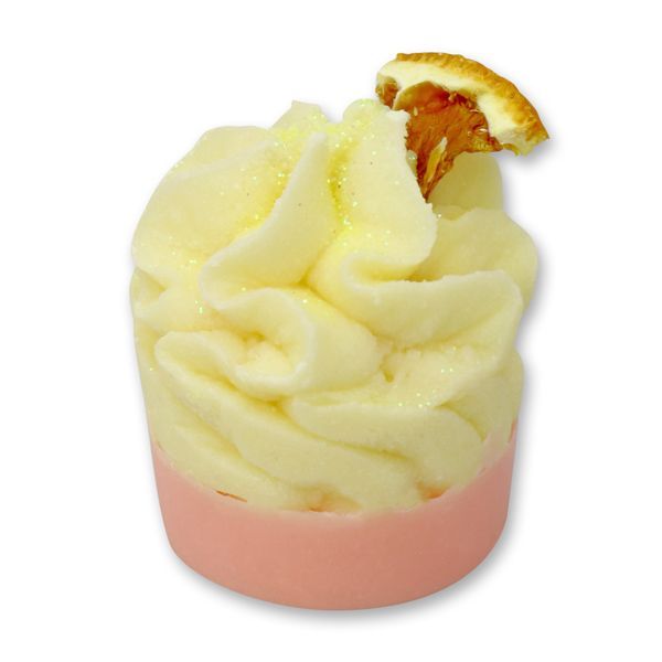 Badebutter-Twist mit Schafmilch 50g, Orangenspalte/Sunshine