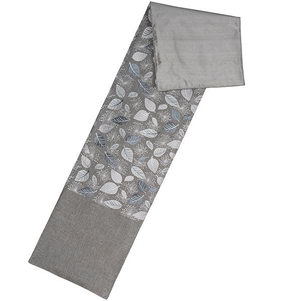 Läufer 40/140 Stickerei Blätter