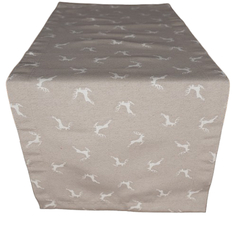 Läufer 40/100 Sprunghirsch hellbraun-beige