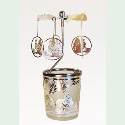 Karussell-Windlicht Eichhörnchen 