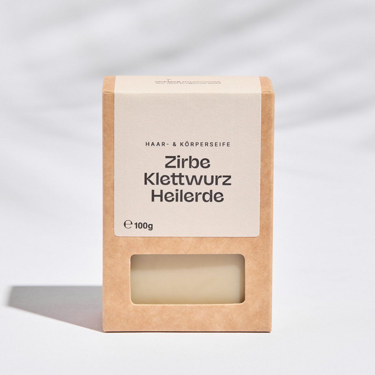 Haarseife Naturbelassen | Zirbe, Heilerde & Klettwurz Haarseife Naturbelassen | Zirbe, Heilerde & Klettwurz