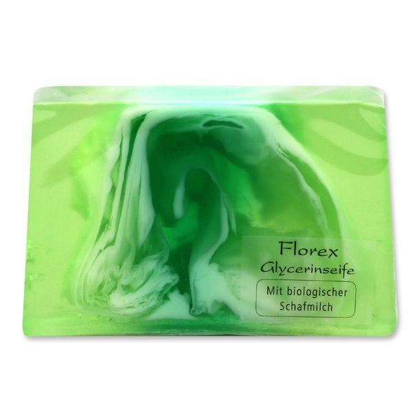 Handgemachte Glycerin-Seife 90g in Folie, Tannenwald