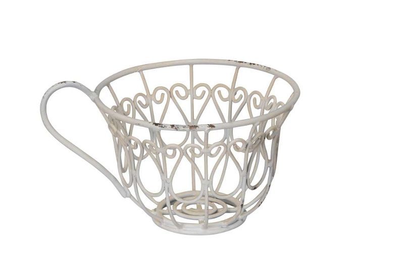 Tasse | Shabby weiß
