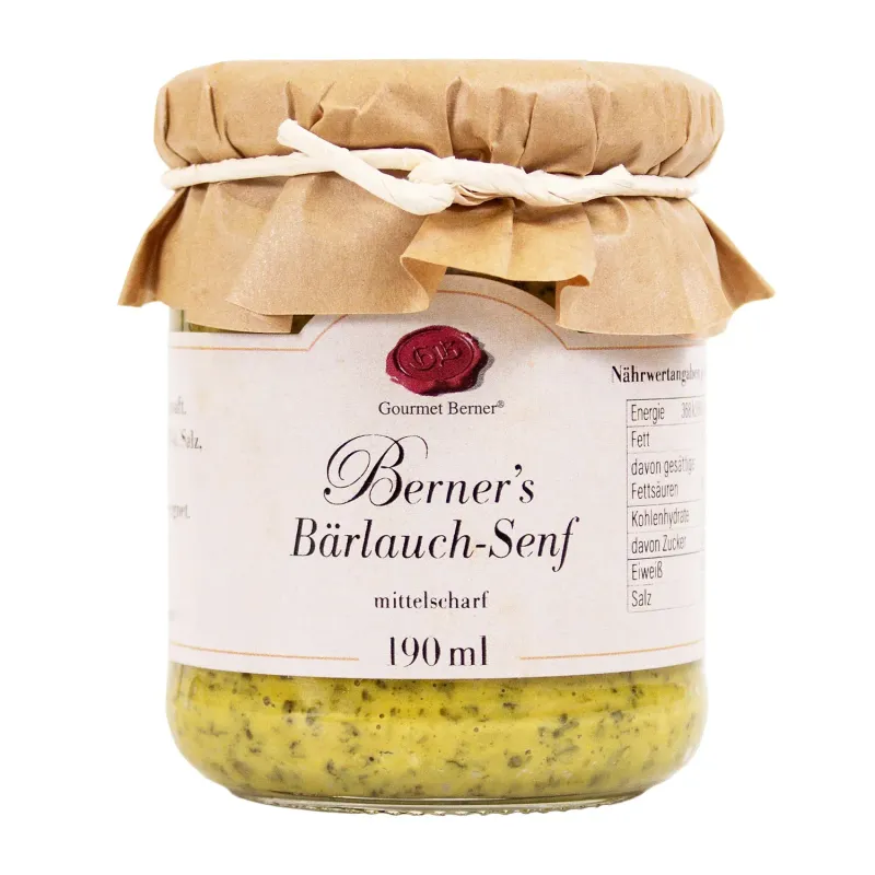 Bärlauch-Senf 190ml Bärlauch-Senf 190ml