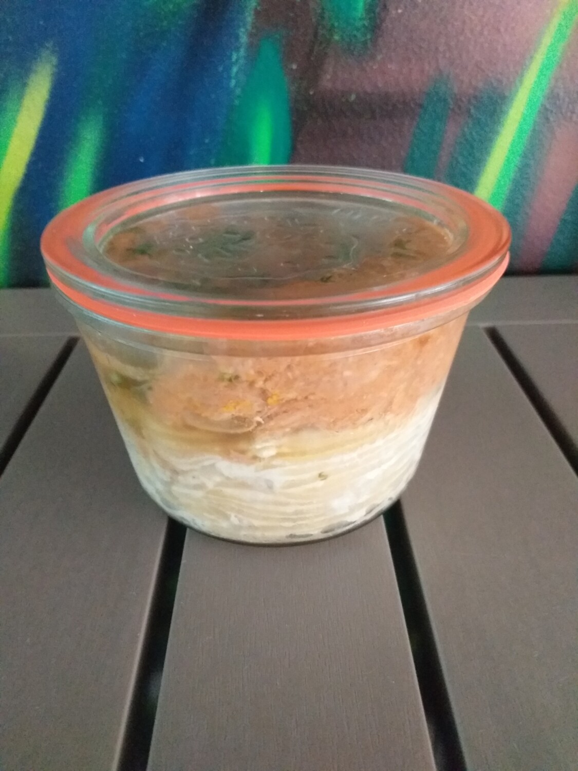 Effiloché de ribbs façon Miami sur gratin Dauphinois 370ML