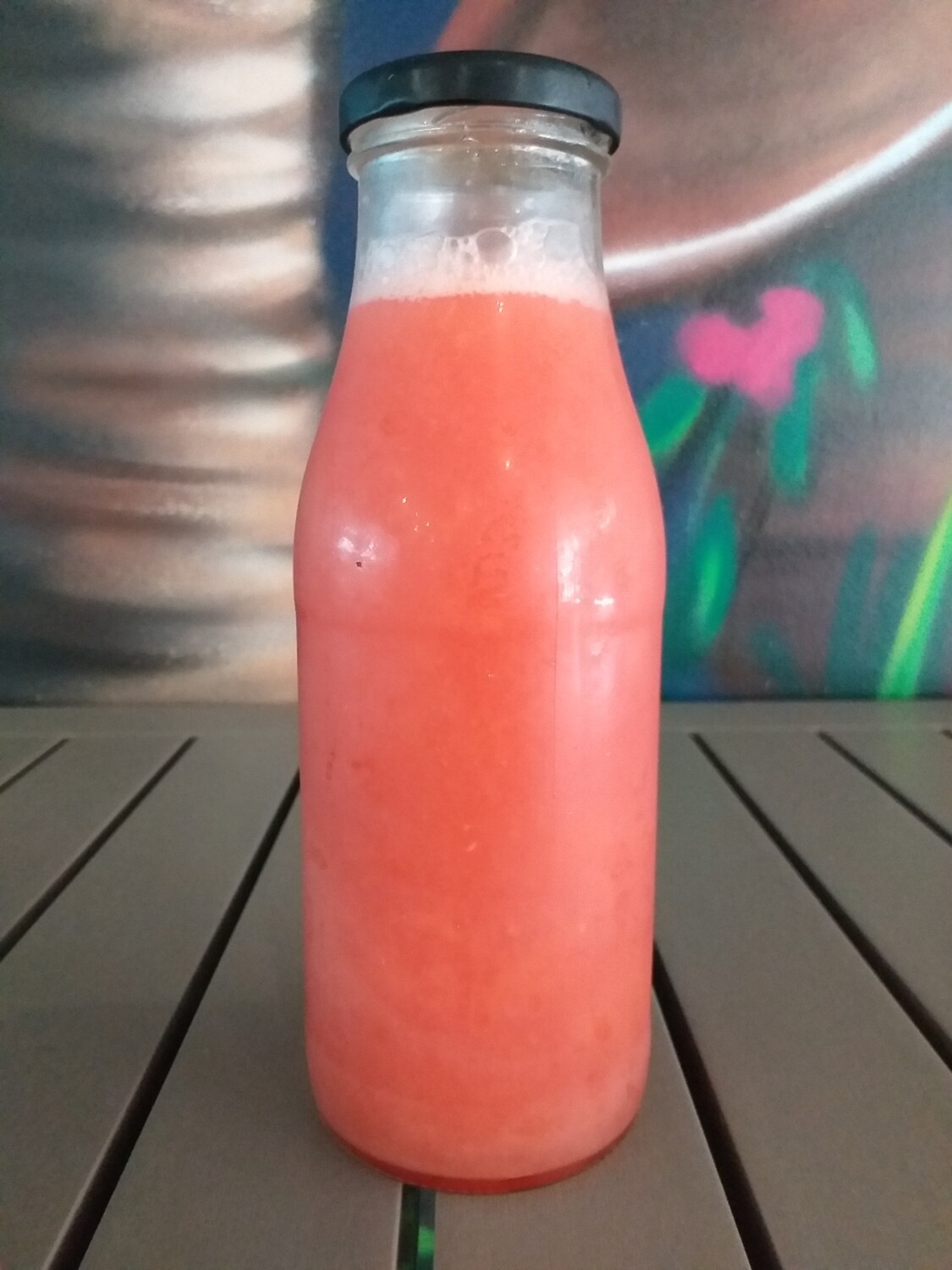 Jus de fraise pamplemousse