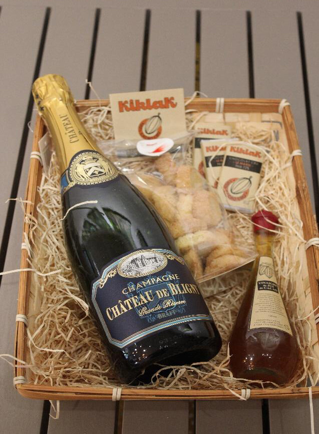 Coffret Gourmand - Champagne de Bligny & sablé Coffret Gourmand - Champagne de Bligny & sablé