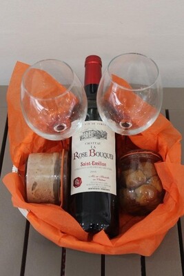 Coffret Gourmand - Champagne Saint-Emilion Coffret Gourmand - Champagne Saint-Emilion