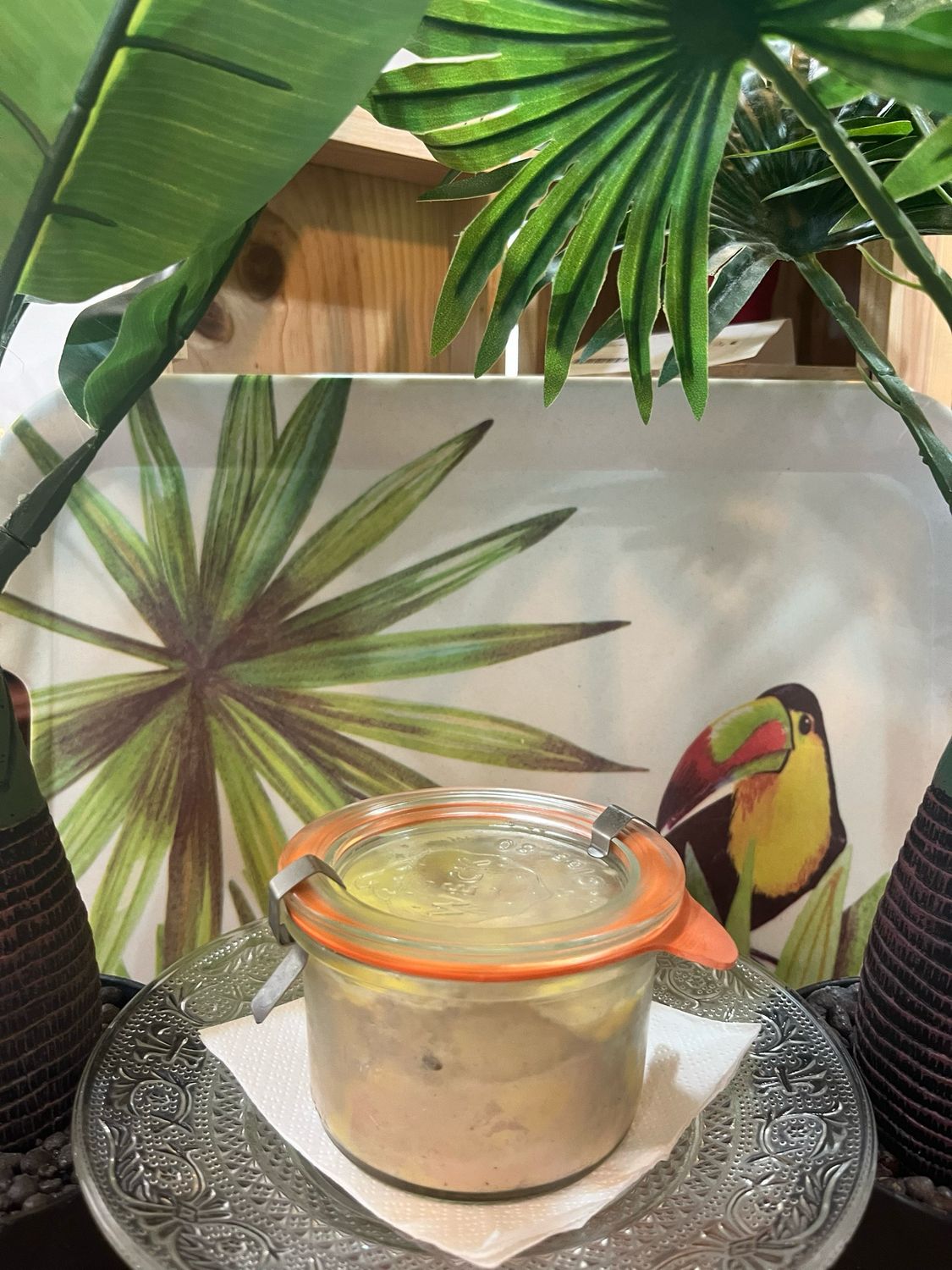 Foie gras maison au rhum vieux 200ML