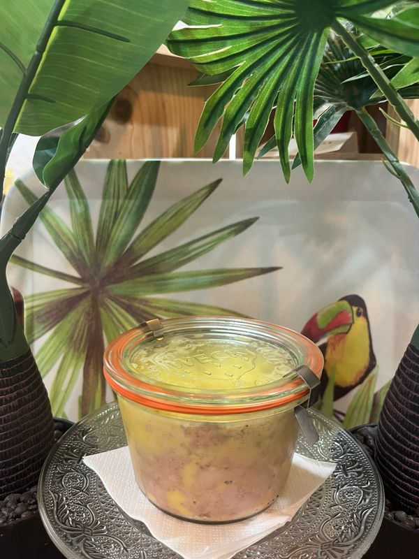 Foie gras maison au rhum vieux 370ML