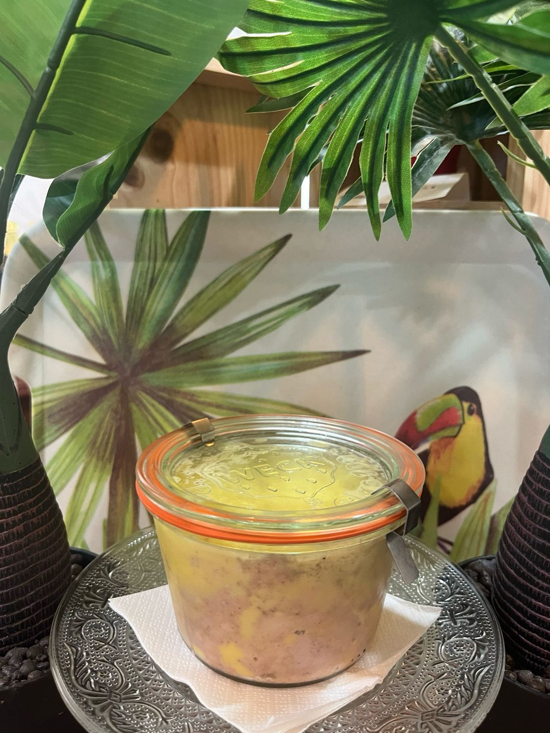 Foie gras maison au rhum vieux 370ML
