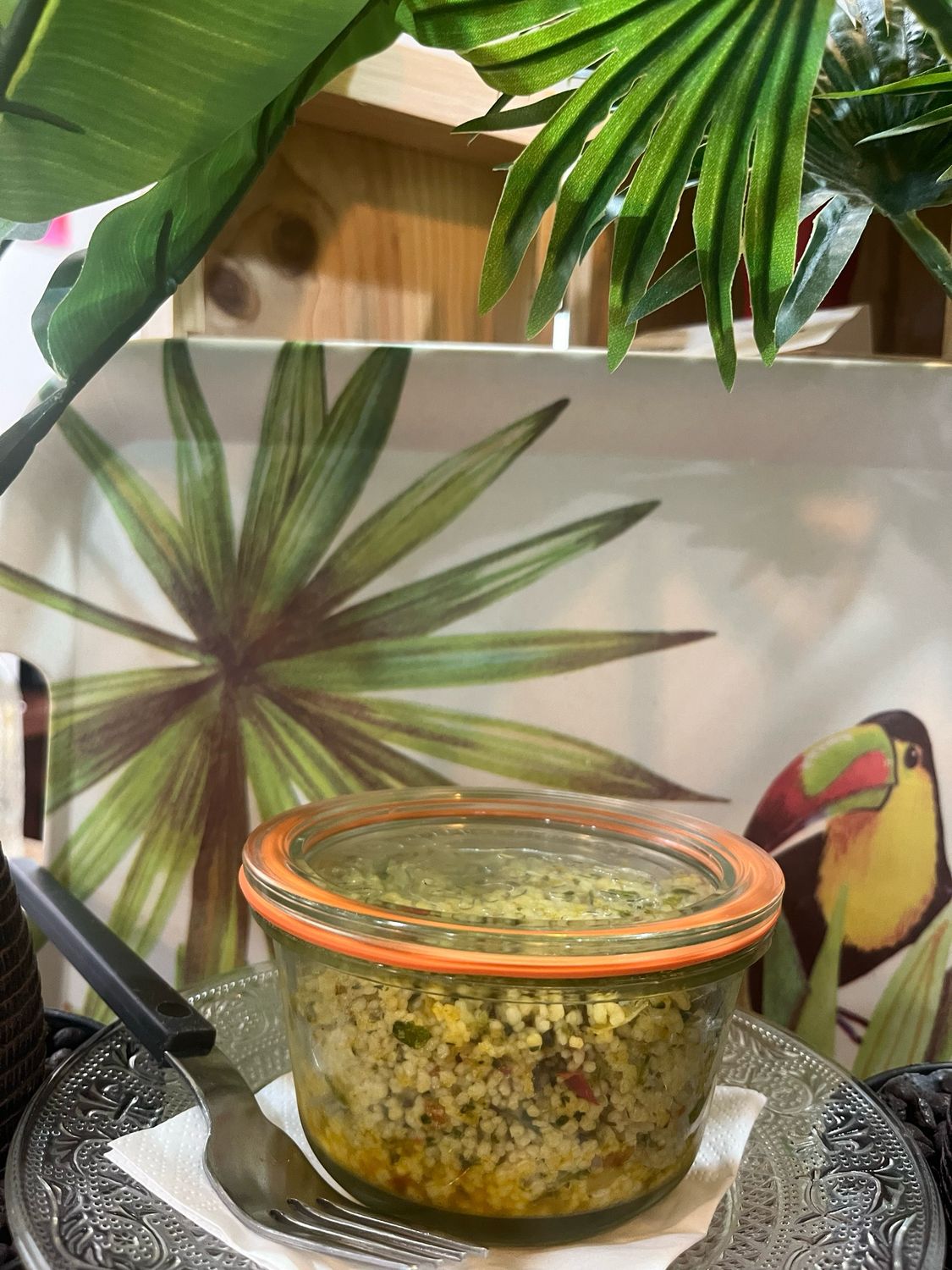 Taboulé aux petits legumes et coriandre