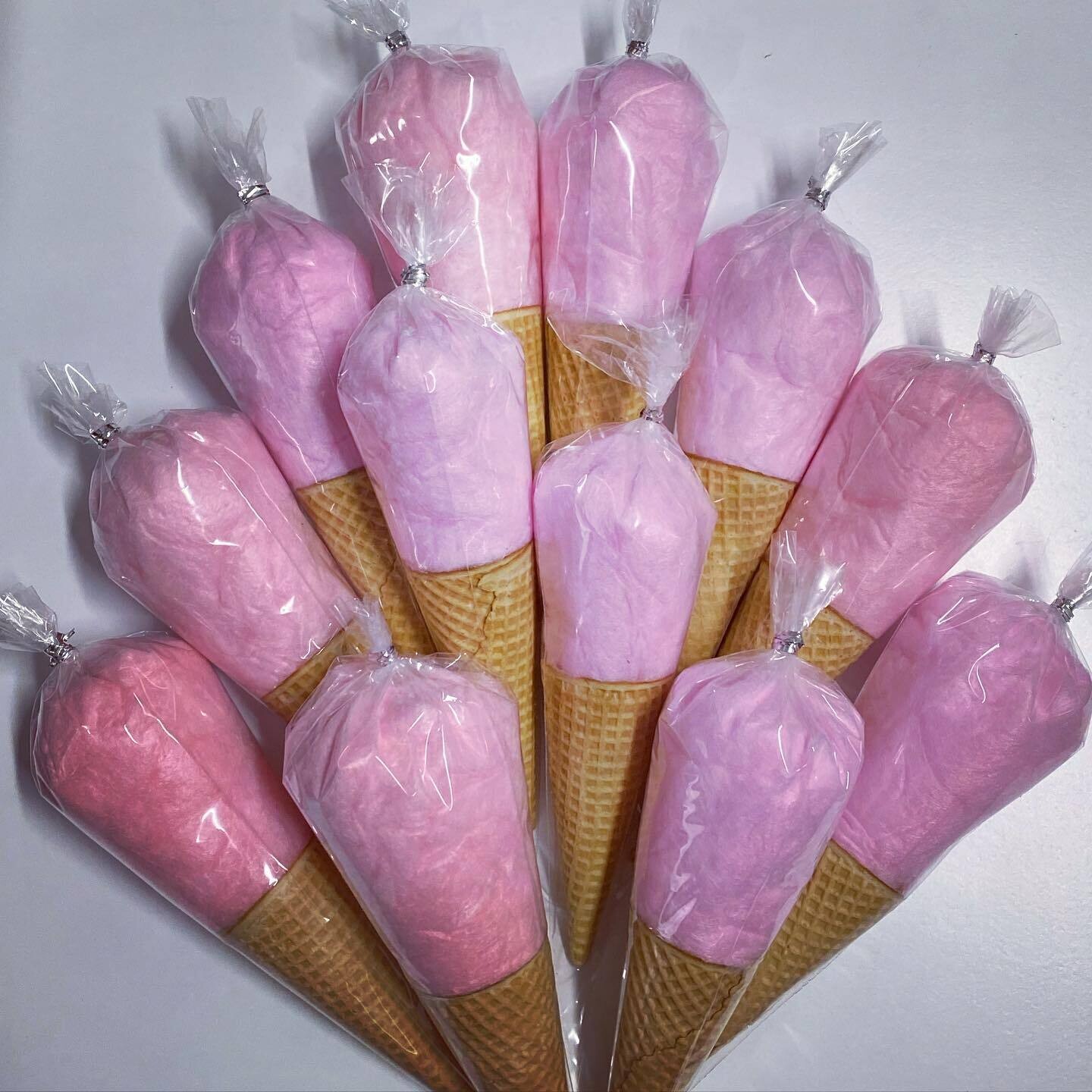 Cotton Candy Cones (Set of 12)