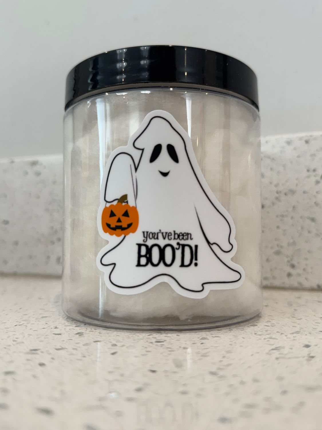 Halloween Cotton Candy Jars (Set of 6) PICK UP ONLY