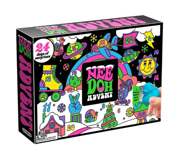 NeeDoh 2026 Squishmas Advent Calendar Stress Ball Set PRESALE