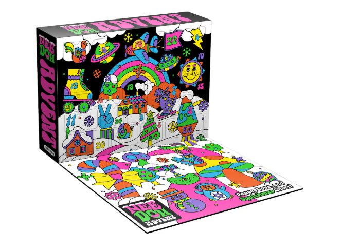 NeeDoh 2026 Squishmas Advent Calendar Stress Ball Set PRESALE