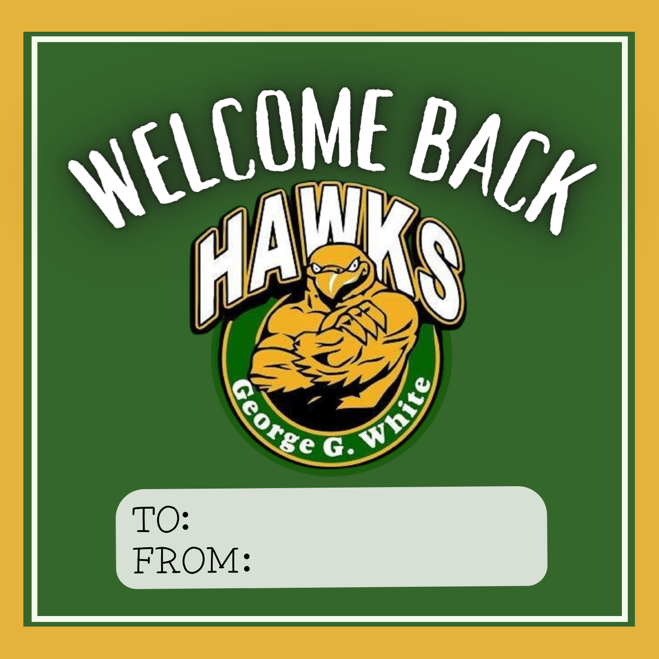 George White Back to School Candygram 2026