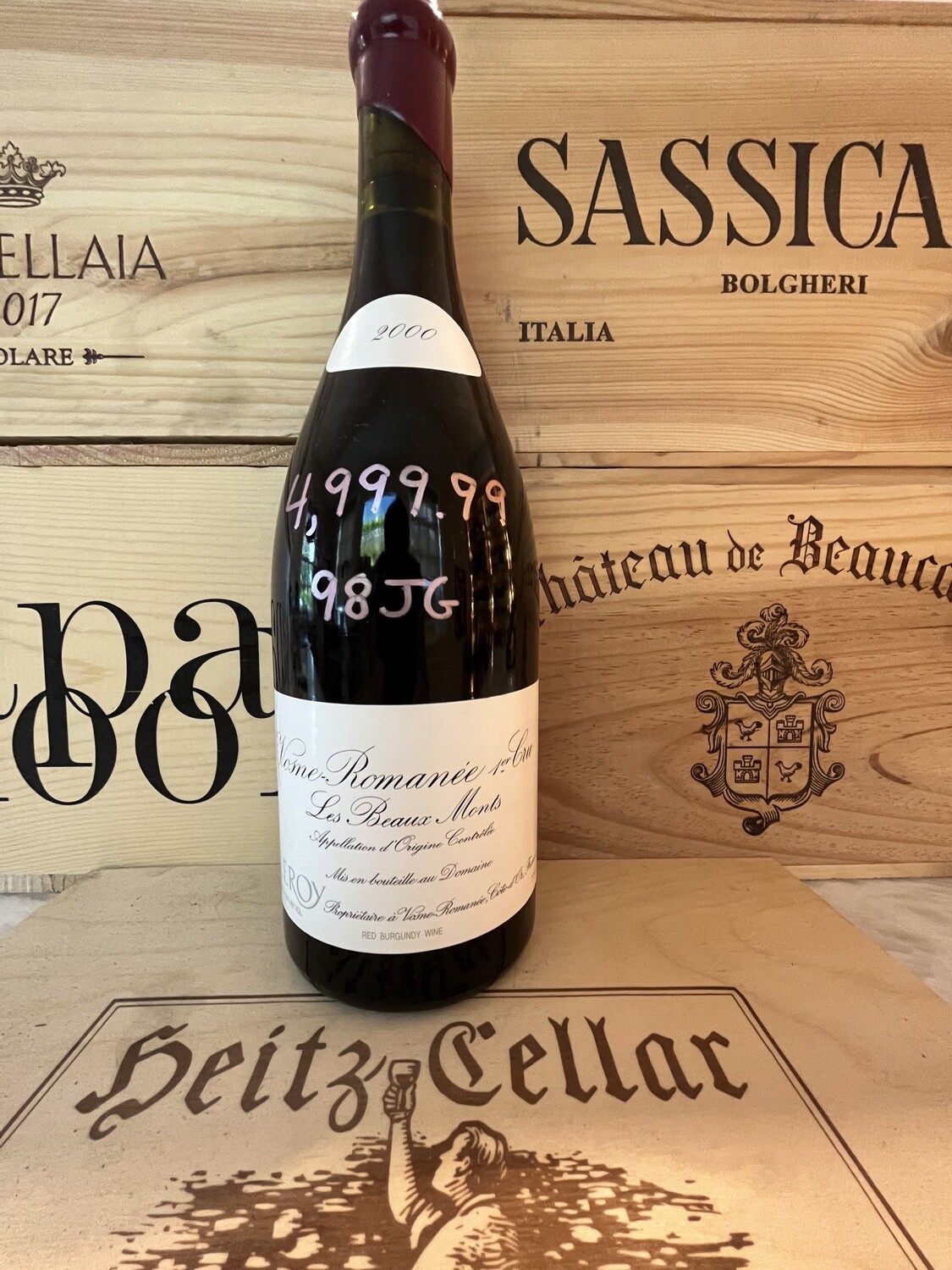 Domaine Leroy Vosne - Romanee Les Beaux Monts Premier Cru 2000 (98 JG)