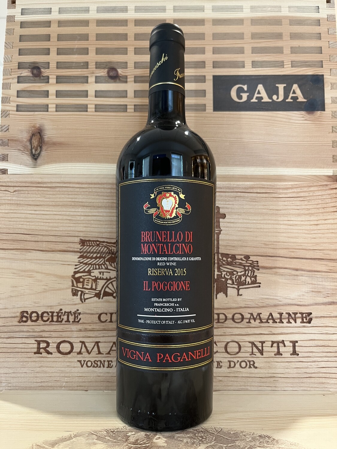 Il Poggione Brunello di Montalcino Riserva Vigna  Paganelli 2015 (97 RP)