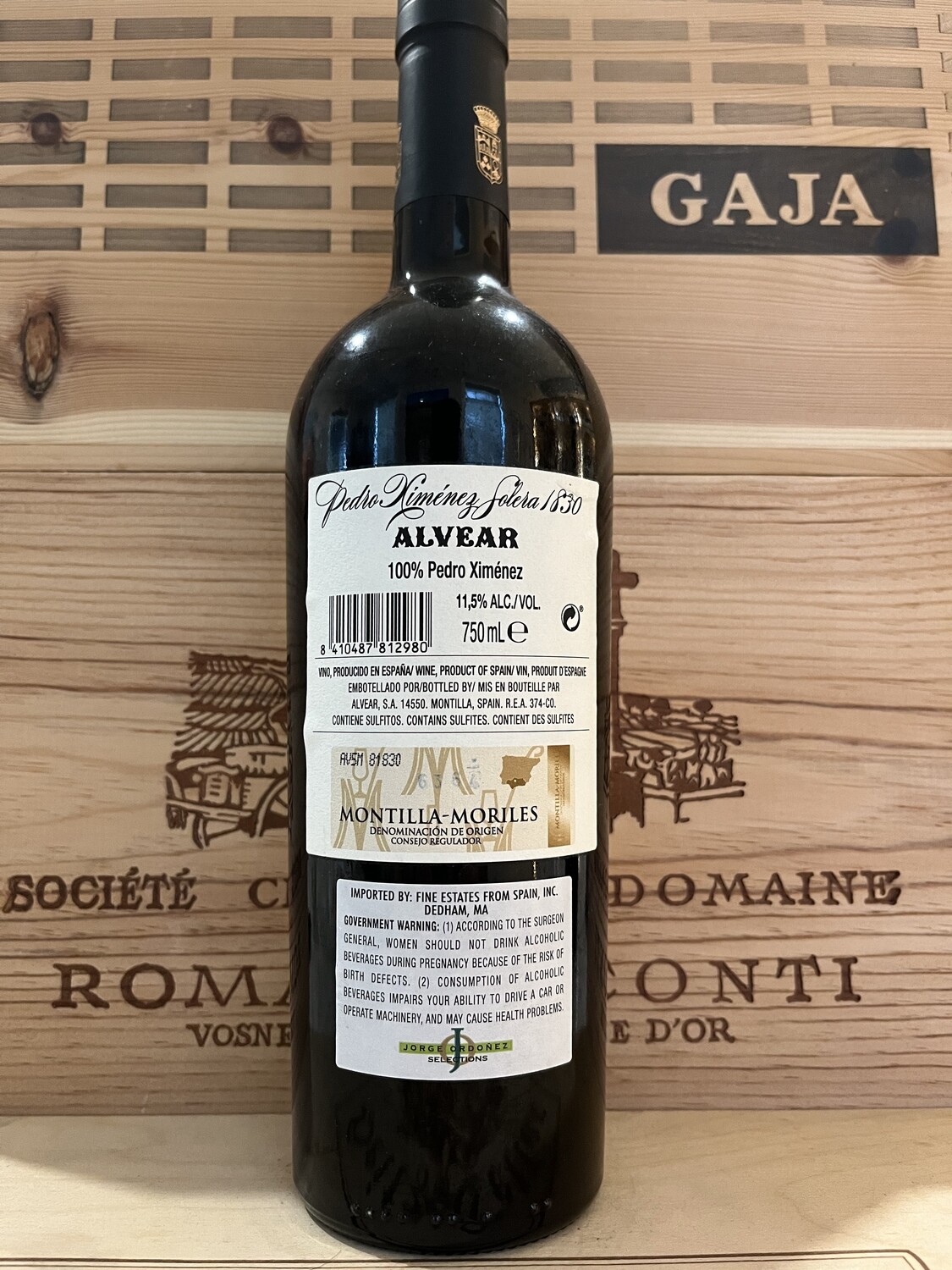 Alvear Solera 1830 Pedro Jimenez (97 RP)