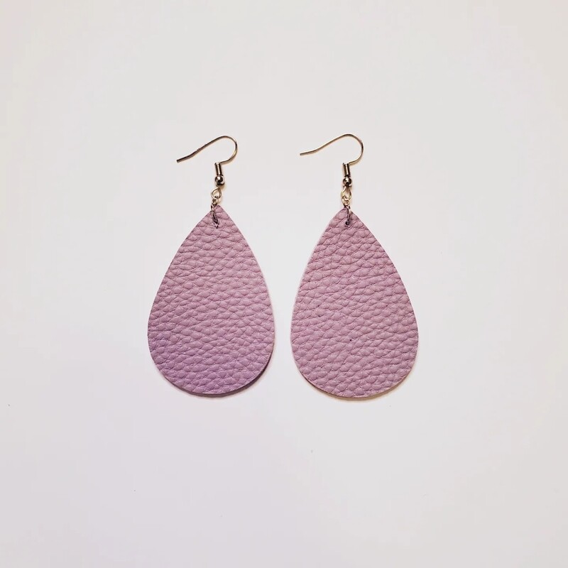 Teardrop Leather- Lilac