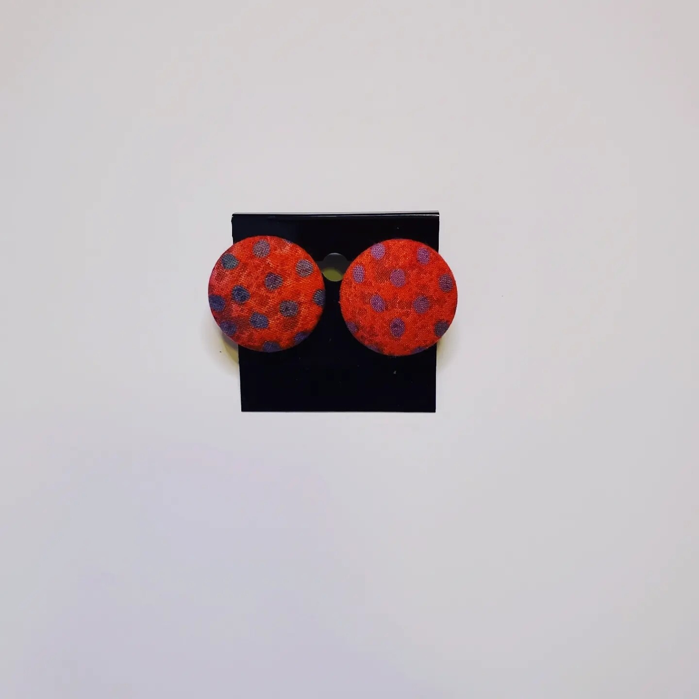 Button Earrings