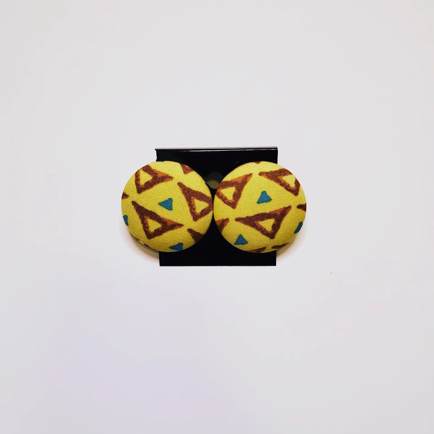 Button Earrings