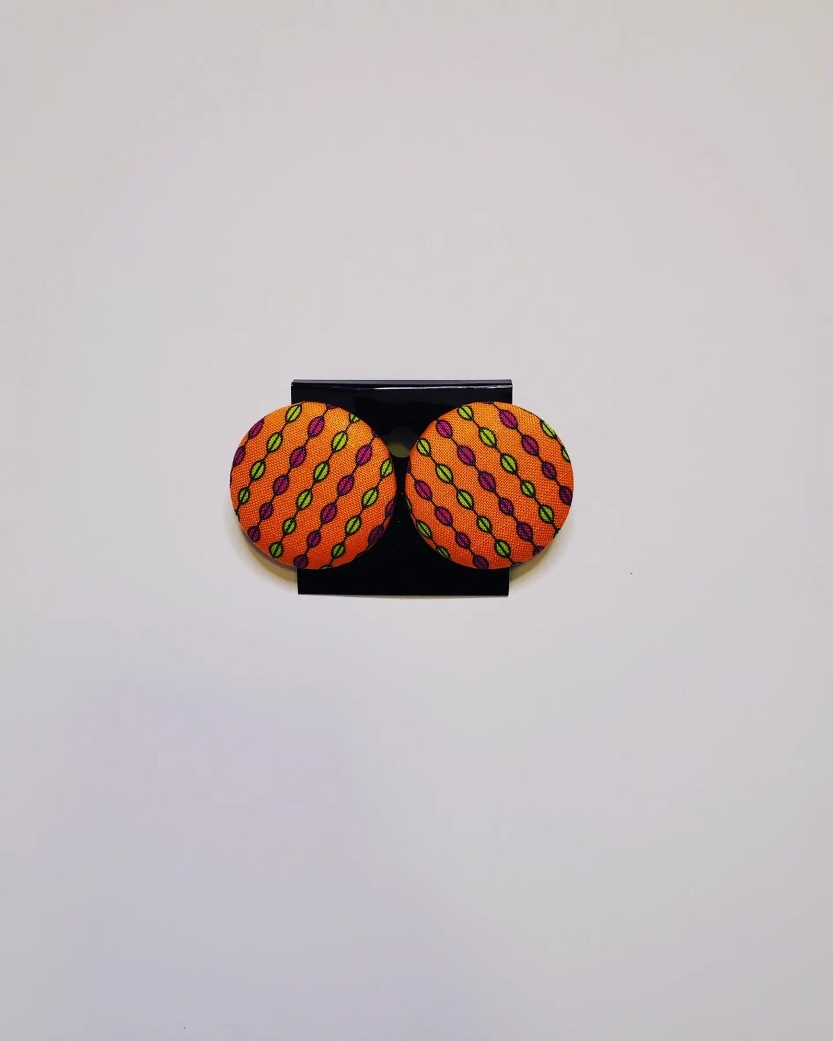 Button Earrings