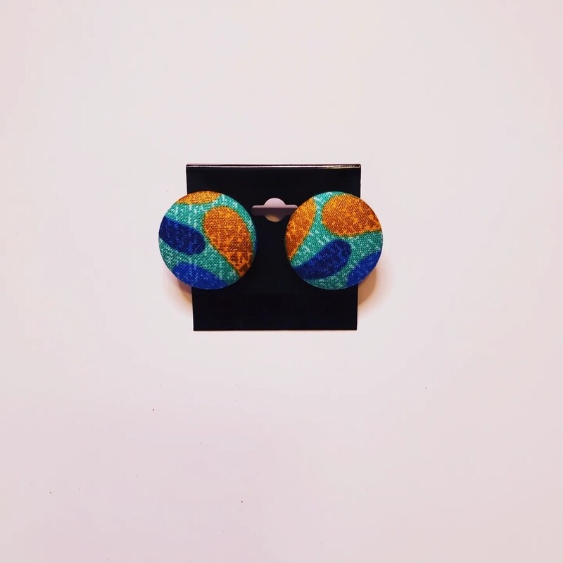 Button Earrings