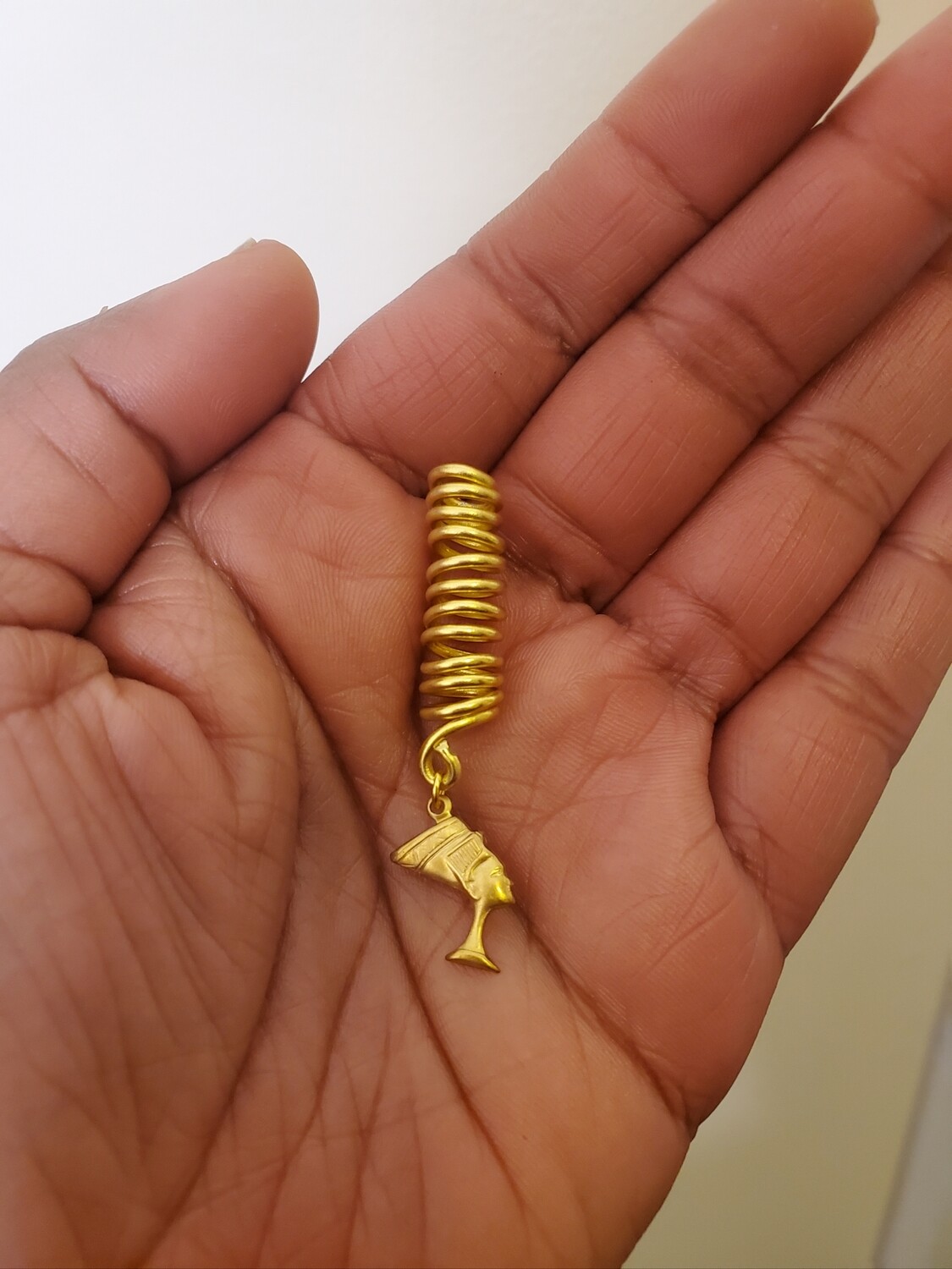 Loc Jewel w/ Nefertiti- Gold