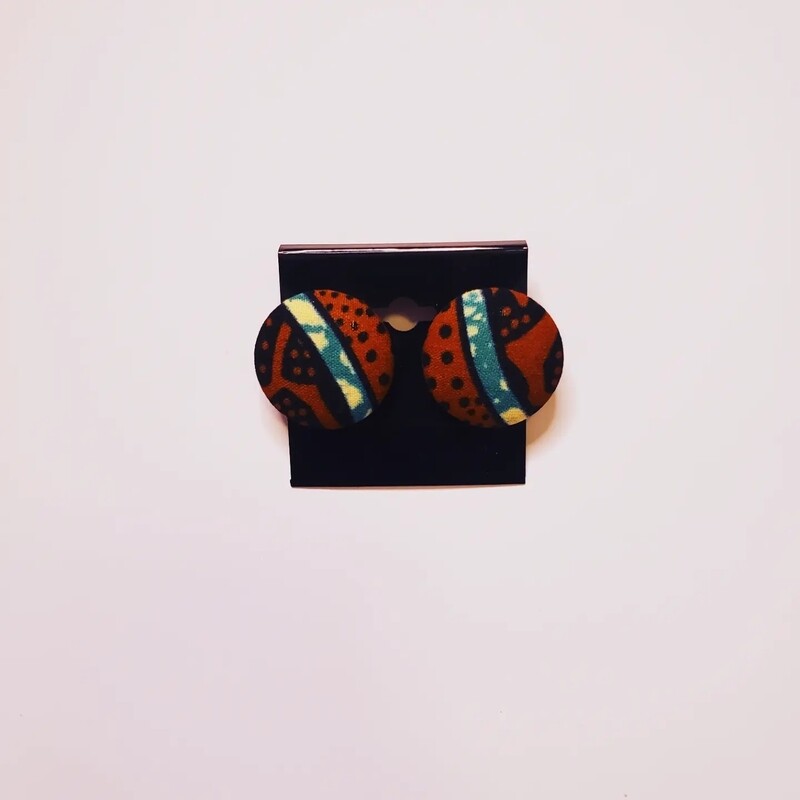 Button Earrings