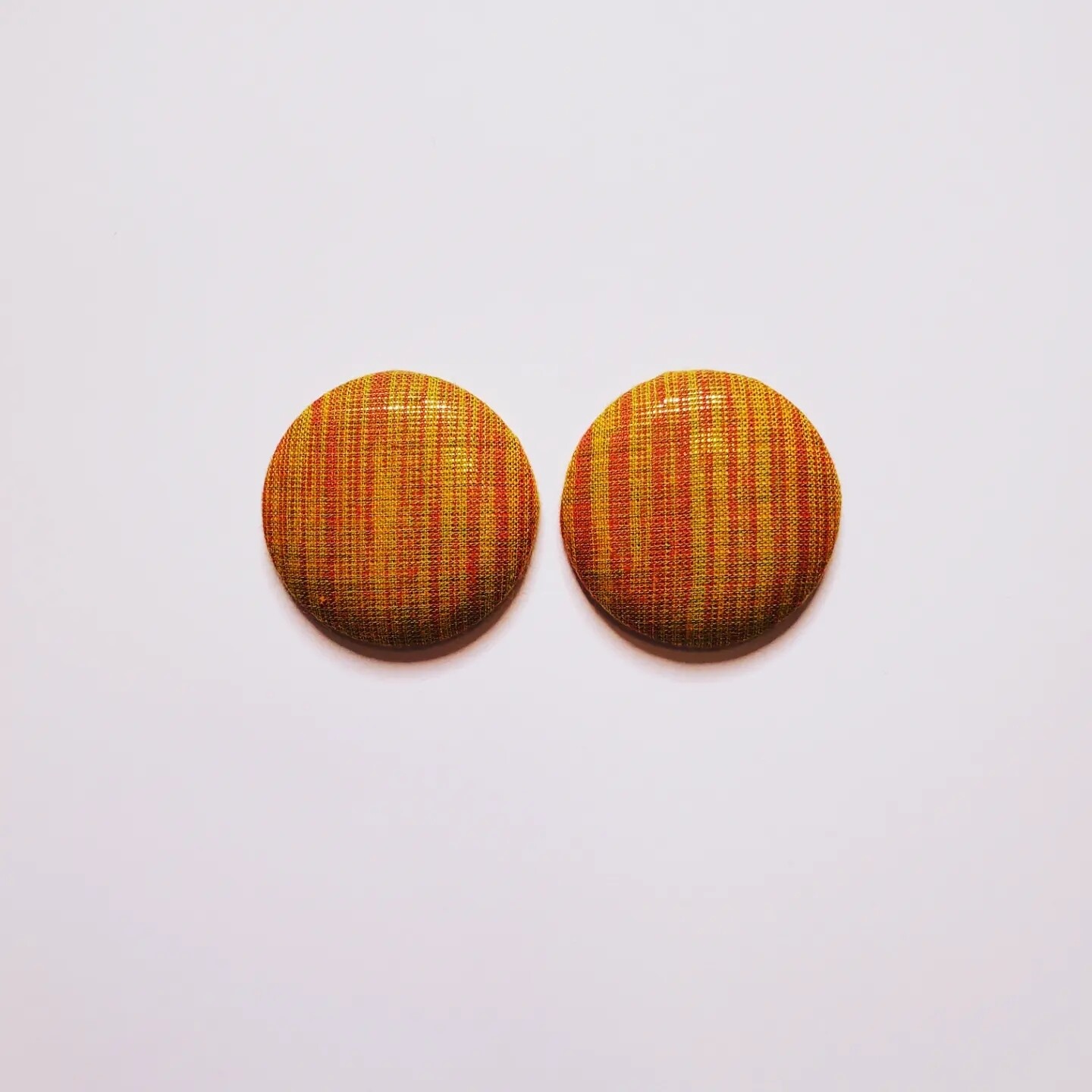 Button Earrings