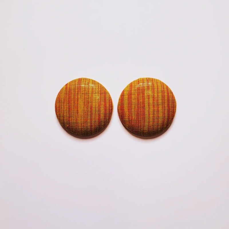 Button Earrings