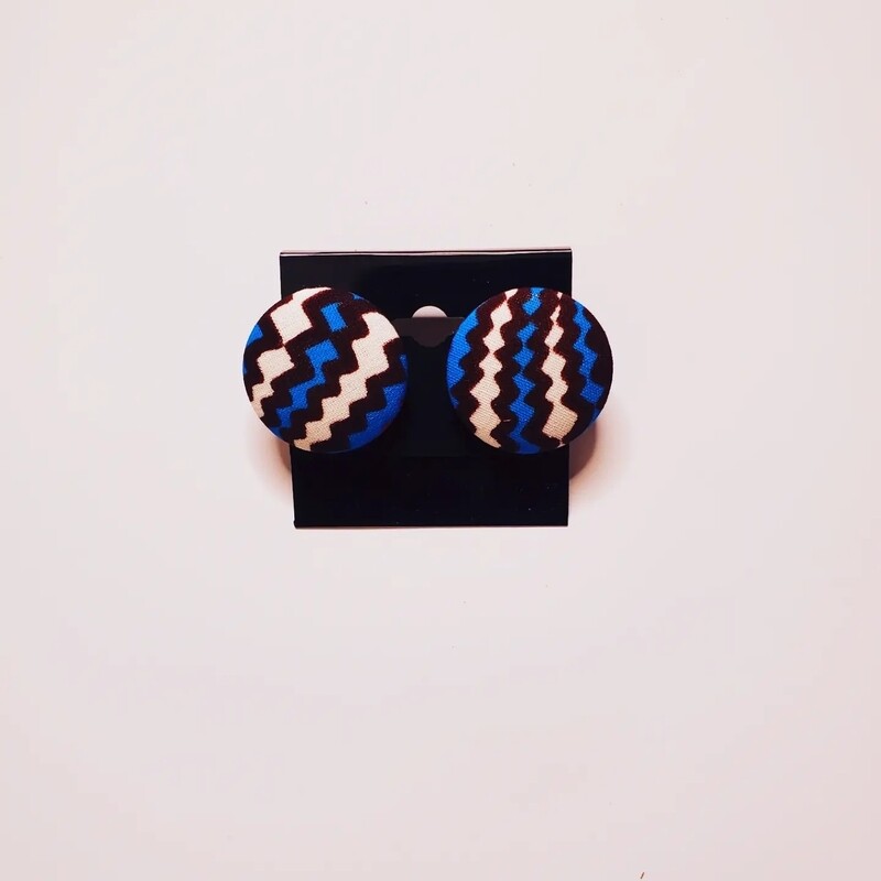 Button Earrings