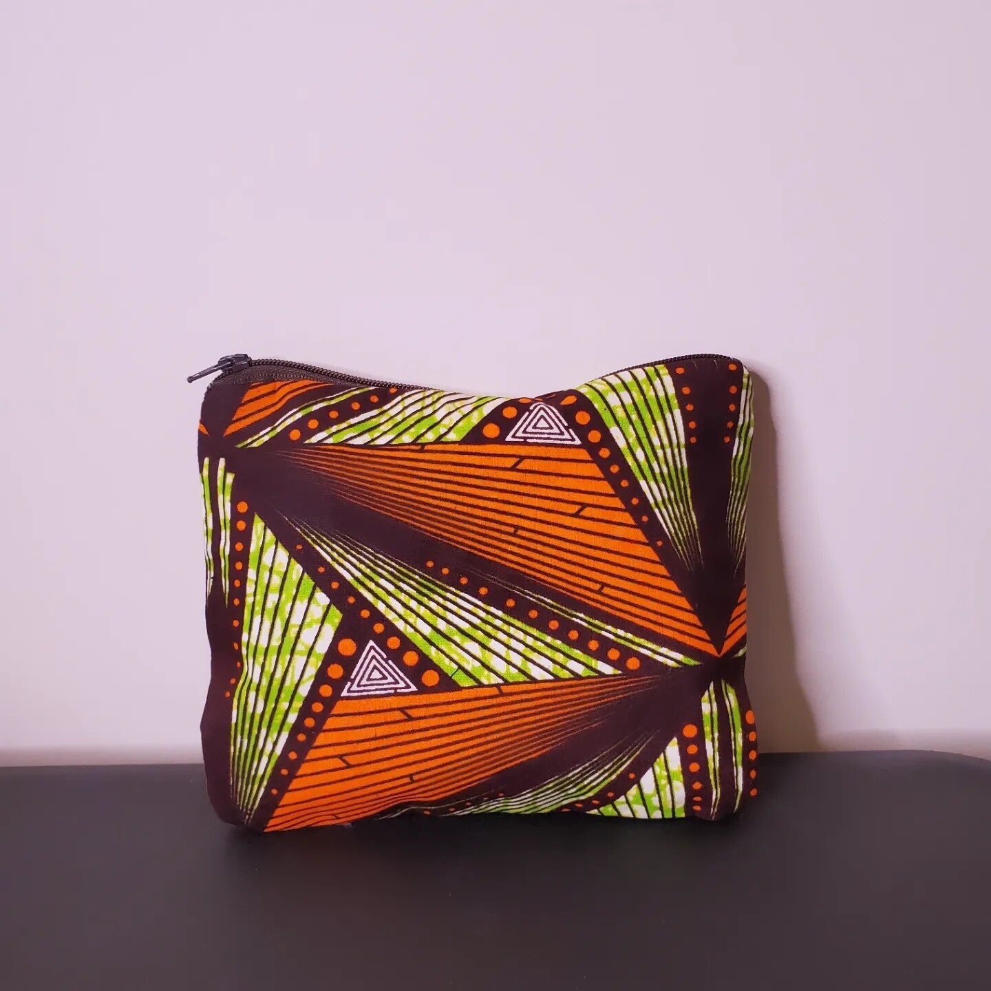 Ankara Zipper Pouch