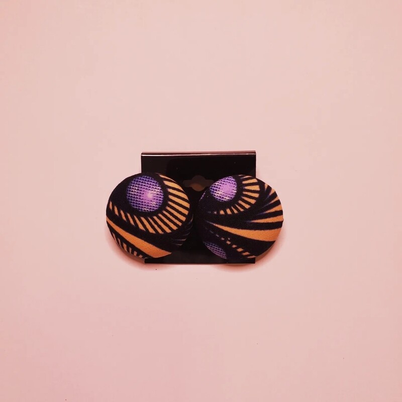 Button Earrings