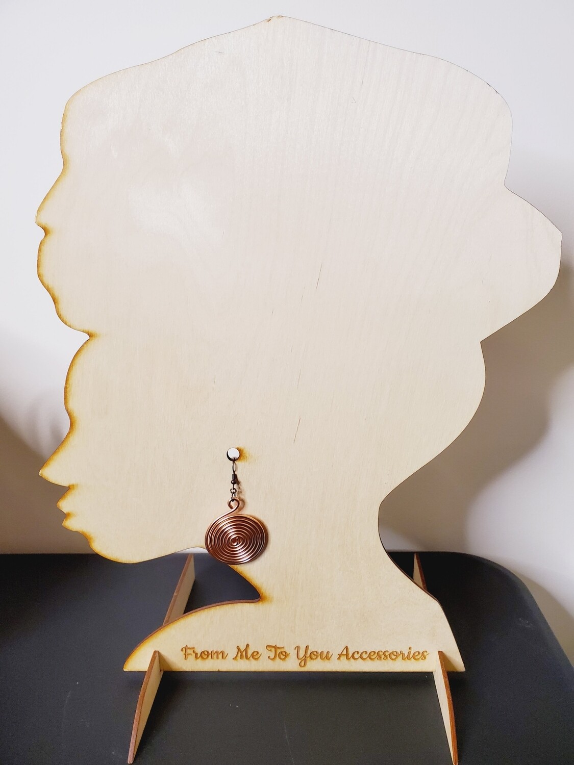 Wire Earrings- Light Pink