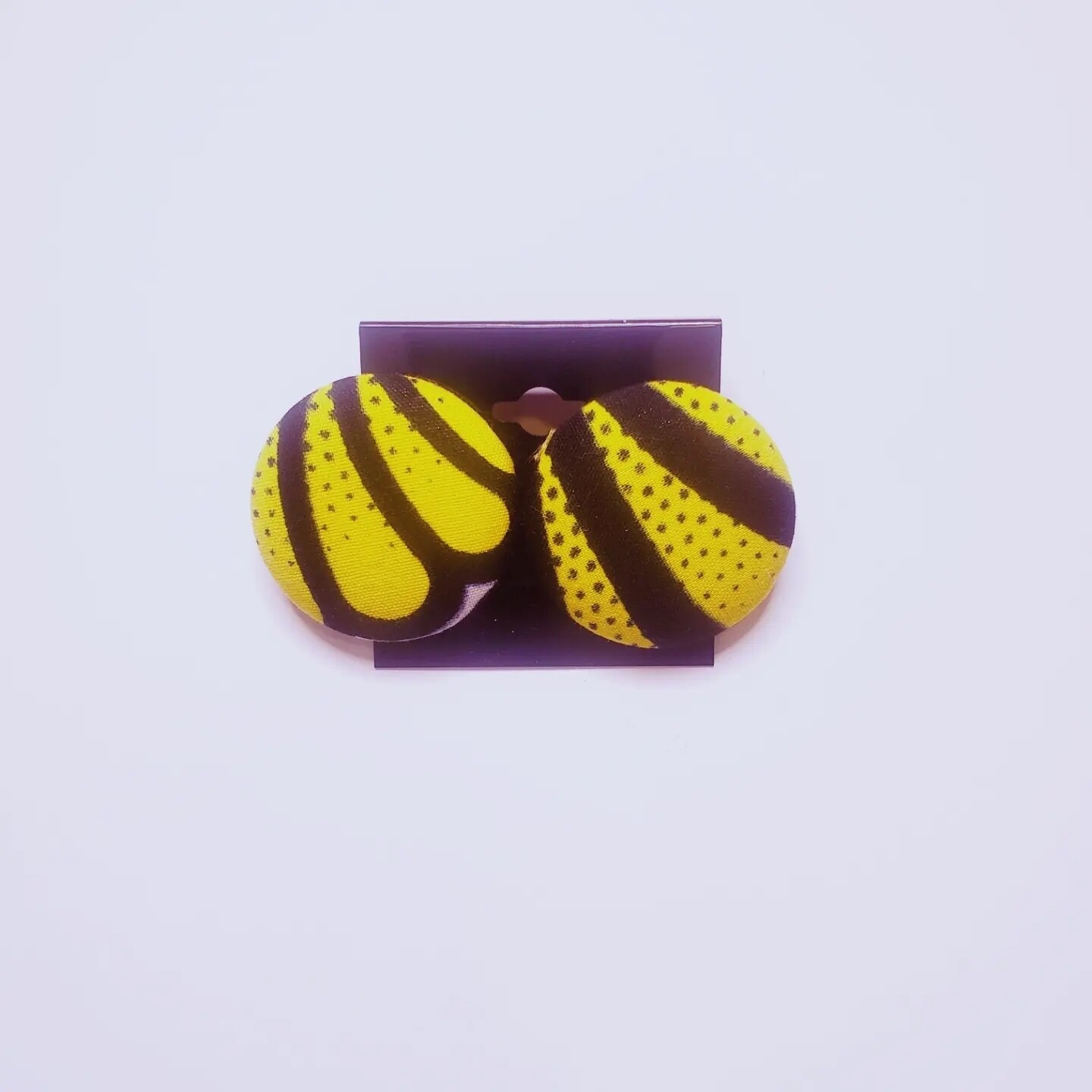Button Earrings