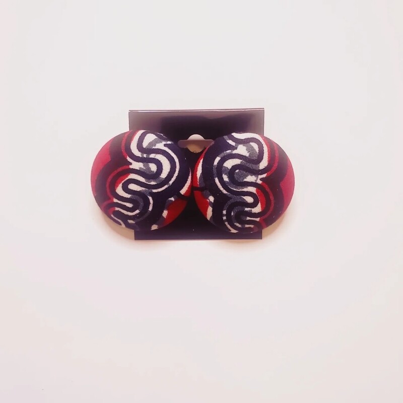 Button Earrings