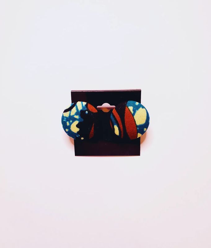Button Earrings